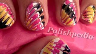 Tie Dye Nails [upl. by Brendis]