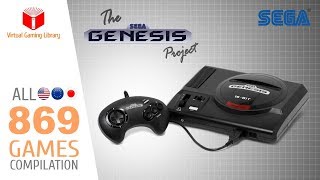 The SEGA GenesisMega Drive Project  All 869 Games  Every Game USEUJPBR [upl. by Jorgenson]