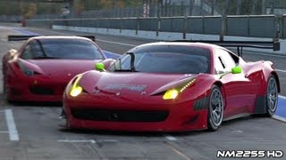 INSANE Ferrari 458 GT3 Sound on Track [upl. by Morganne]