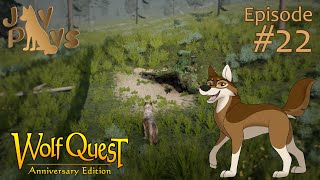 A Pack of Playful Puppies  WolfQuest AE Wayfinders 22 [upl. by Furlani524]