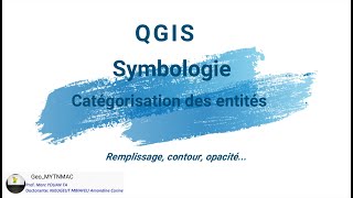 GeoMYTNMAC QGIS 13  Symbologie par catégorisation des entités dans QGIS [upl. by Nnylf694]