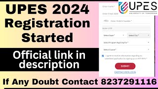 UPES Admission Process 2024  UPES Admission 2024  How to Take Admission in UPES Dehradun [upl. by Alma734]