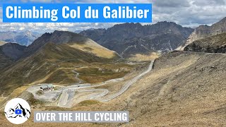 Climbing Col du Galibier [upl. by Nomyaw188]