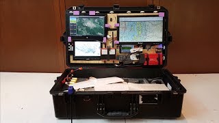 Unmanned Aerial System UAS Ground Control Station GCS in a Pelican Case [upl. by Bartolemo134]