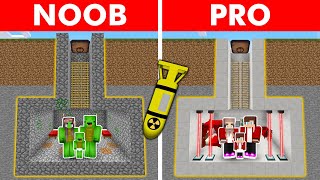 NOOB vs PRO The Ultimate Doomsday Bunker in Minecraft [upl. by Guevara158]