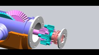 Differential  heavy trucks independent suspension axles basic principle [upl. by Eesdnyl]