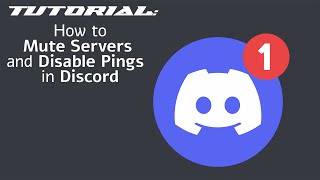 Tutorial  Discord Notification Settings  How To Disable Pings In Discord [upl. by Stanfield]