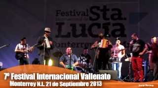 Obsesión  Sergio Amaris en el 7º Festival Internacional Vallenato de Monterrey [upl. by Nillor]