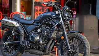 Rugged Yet Sophisticated 2024 Honda CL500 Scrambler  Matte Gunpowder Black Metallic [upl. by O'Neil]