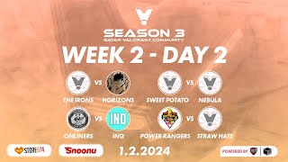 QVC Season 3  Week 2  Day 2  Weekly Tournament [upl. by Calva810]