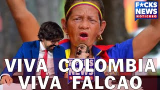 FcksNews Viva Colombia Viva Falcao [upl. by Klepac]