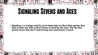 Modern American Canasta Sevens Aces and the Strategy of Signaling [upl. by Pearman]