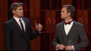 2013 Tonys  Funny Duet quotKiss LA Goodbyequot [upl. by Newbill605]