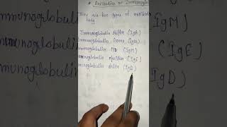 Immunoglobulin or Antibodies  Anatomy and Physiology  Blood bscnursing shortsfeed [upl. by Sanyu457]