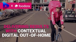 How foodora got creative with programmatic digital outofhome [upl. by Vally]