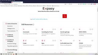 Bioinformatics Practical 10 Protein sequence analysis using Expasy Proteomic Tools [upl. by Jumbala]