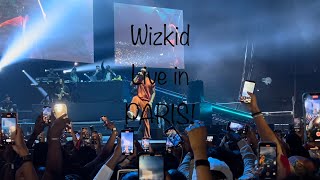 WIZKID FULL LIVE CONCERT IN PARIS BRINGS OUT OXLADE SOLDOUT ACCOR ARENA 🇫🇷 chiefoace [upl. by Kyne]