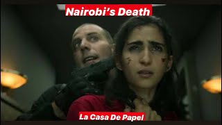 Money Heist  Nairobi’s Death Scene  Season 4  Movie Clip  Gandia Killed Nairobi  La Casa De Pap [upl. by Shandee]