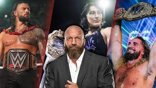 Every WWE PPV Main Event From 2022  2024  Every PPV Main Event Booked by Triple H [upl. by Thorwald472]