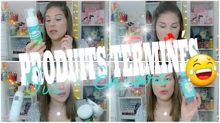 💄PRODUITS TERMINES💄  Ouiencore😂 Je rachète ou pasVisagecorpscheveux [upl. by Haskell]