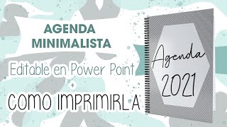 Cómo imprimir agenda A5 para anillar con hojas A4 [upl. by Browning]