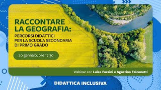 Raccontare la geografia percorsi didattici per la scuola secondaria di primo grado [upl. by Nojid]