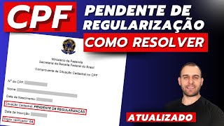 Como resolver o CPF pendente de regularização [upl. by Reeba534]