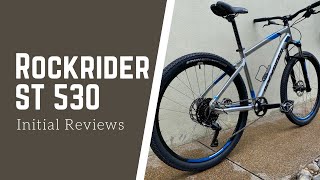 Rockrider ST 530  Initial review [upl. by Atiuqcir]