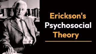 Eriksons psychosocial theory explained [upl. by Ayatal]