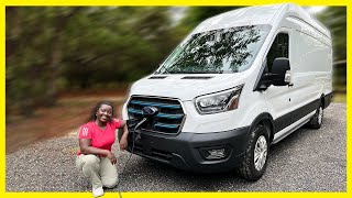 Ford E Transit Electric Campervan Our No Build Conversion Plans and Walkthrough [upl. by Atela]