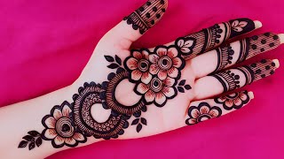 New Eid special mehndi design back hand  Mehndi design simple and easy  Mehndi design  Mehndi [upl. by Rudie95]