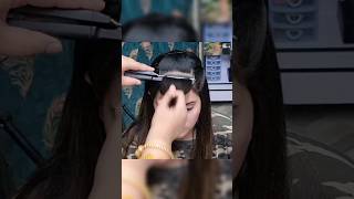 Easy way to style your hair tutorial shorts lashesbeautyparlour tutorial [upl. by Ddarb]