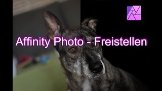 Affinity Photo  Freistellen ganz einfach [upl. by Block103]