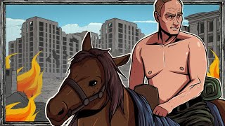 Rise of Putin 2nd Chechen War  Animated History [upl. by Spark]