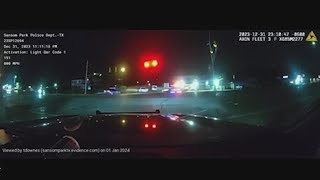 Police Drunk driver failed to yield hits K9 officer vehicle on its way to a separate scene [upl. by Eillim217]