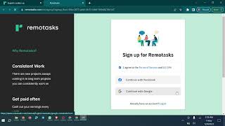 Remotask Account ID Creation Process [upl. by Nebur]