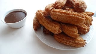 Churros  hiszpański przysmak [upl. by Letnohs992]