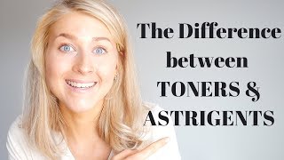 What Is The Difference Between Toner And Astringent [upl. by Derfliw]