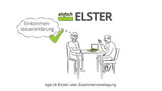 einfachELSTER Die einfache Steuererklärung für alle die Rente oder Pension erhalten [upl. by Aitsirhc]