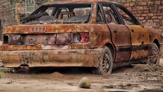 Fully restoration 1980 AUDI Q8 car abandoned for 30 years  Restoration Channel [upl. by Carpio]