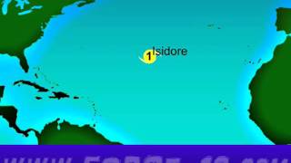 1990 Atlantic Hurricane Season Animation [upl. by Irual334]