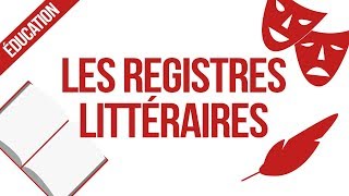 Les Registres Littéraires [upl. by Ahtekal]