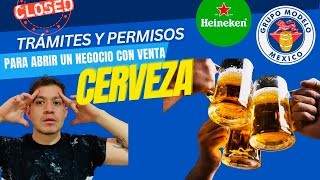 TRAMITES Y PERMISOS PARA ABRIR UN NEGOCIO CON VENTA DE ALCOHOL Y CERVEZA [upl. by Tail449]