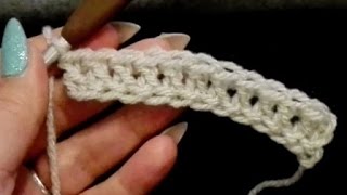 Al hakend stokjes opzetten  snelle uitleg  Foundation row double crochet [upl. by Desimone]