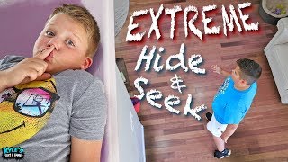 EXTREME HIDE AND SEEK CHALLENGE AT CARL amp JINGERS HOUSE [upl. by Satsoc456]