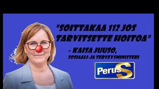 Sosiaali ja terveysministeri on niin pihalla [upl. by Nellahs195]