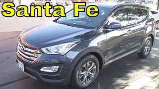 2013 HYUNDAI SANTA FE Sport Review Start Up Engine [upl. by Conrade]