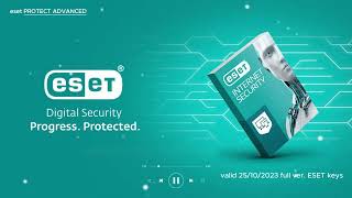 ESET NOD32 ANTIVIRUS Free Trial License activation key for 30 days  September 25 2023 [upl. by Trill]