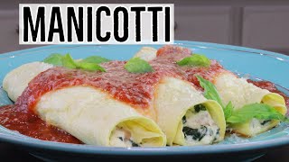 Manicotti How to Make Homemade Manicotti [upl. by Esidarap]