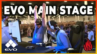 BlindWarriorSven BLIND STREET FIGHTER PLAYER PLAYS ON THE EVO MAIN STAGE [upl. by Cannon]